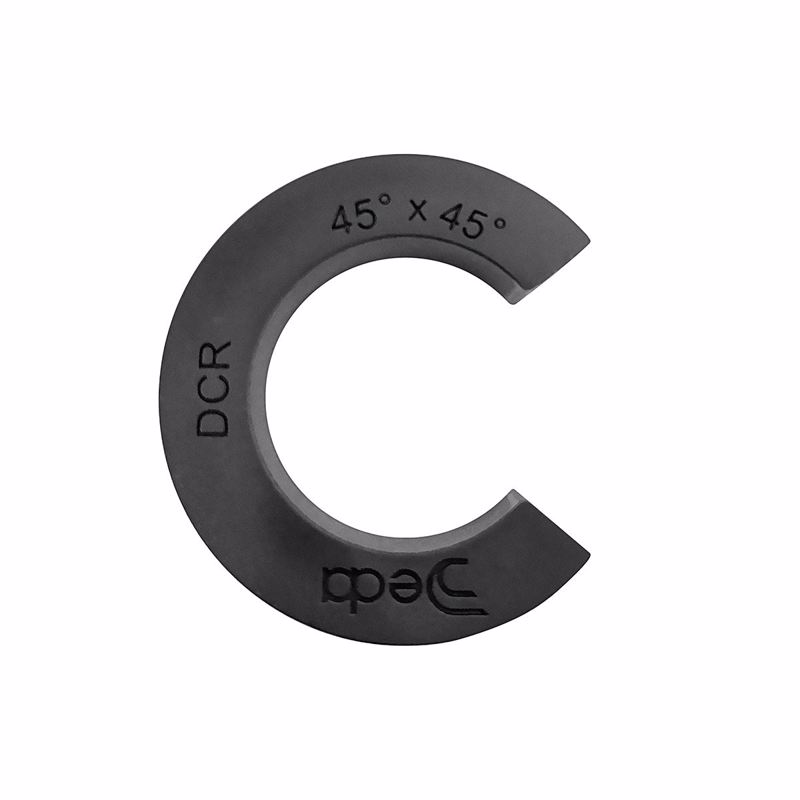 Deda Elementi COMPRESSION RING for DCR headset, 45°x45°, PA66 Nylon, Black