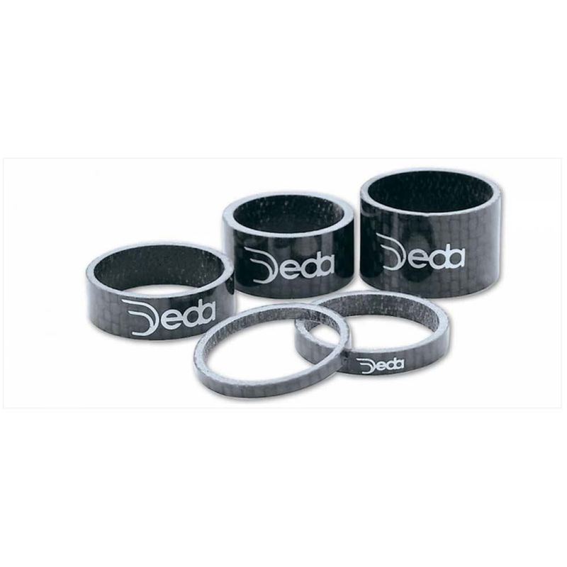 Deda Elementi KIT CARBON UD SPACER, 15MM , 1 SET = 5 PCS,  1"1/8, Deda log