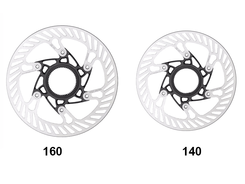 Campagnolo Set  160 / 140 mm S rotor