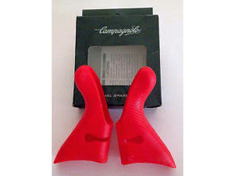 Campagnolo EC-SR500R -  right + left EP US rubber hoods - RED