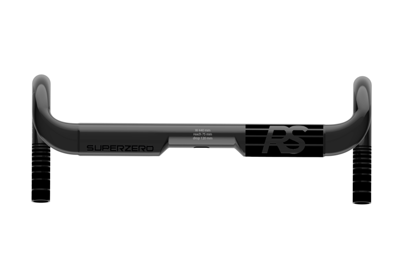 Deda Elementi SUPERZERO RS Carbon aero h-bar, 31.7, 44cm, POB finish