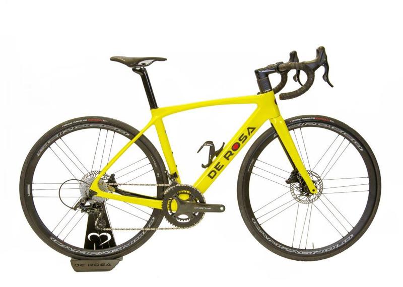 De Rosa IDOL - S/46cm - YELLOW - Chorus 12s / Scirocco DB - EX SHOWROOM