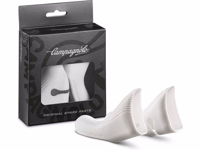 Campagnolo EC-SR500W -  right + left EP US rubber hoods - WHITE