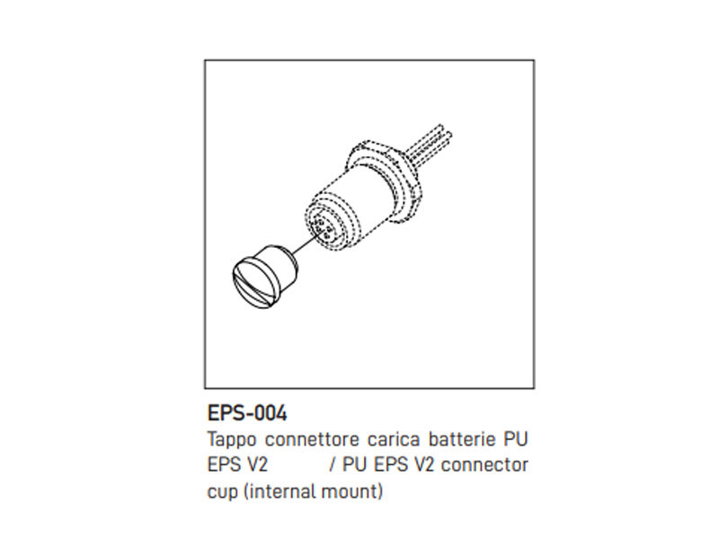 Campagnolo PU V2 charging connector cap (LOS)