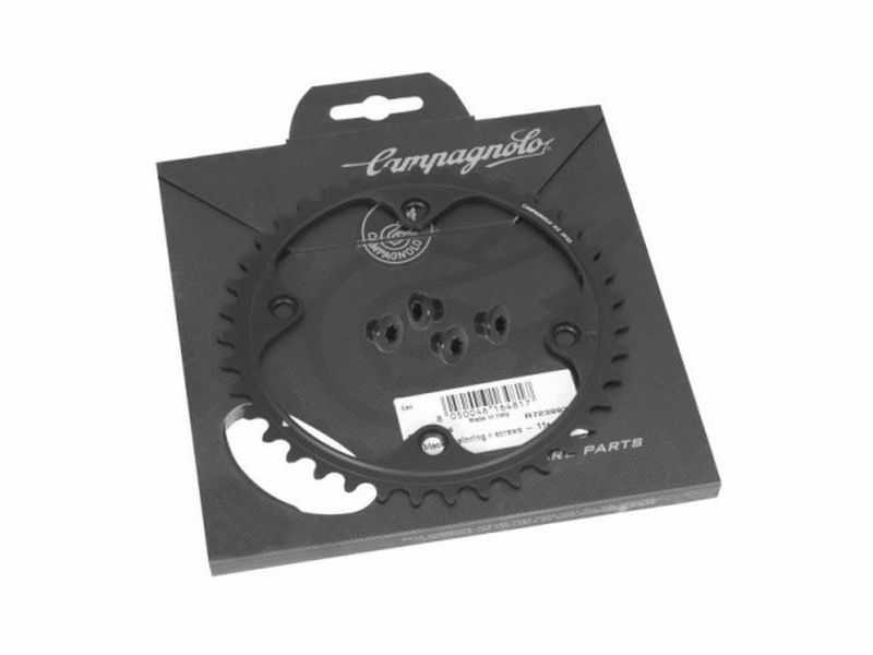 Campagnolo PO11 BLK 39 chainring+screws - 11s