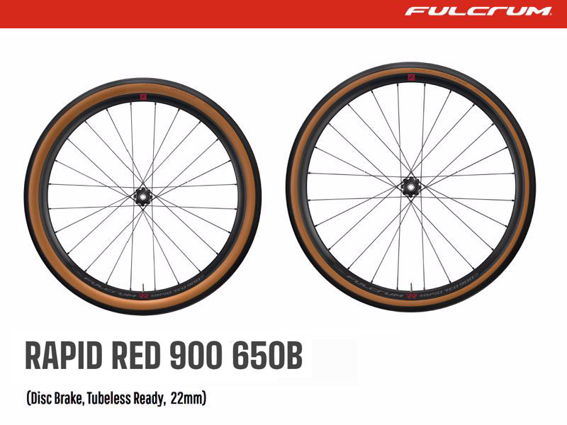 Overig RAPID RED 900 - 650B -  2WF-R C22 AFS set FULCRUM GRAVEL