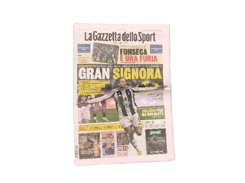 Overig La Gazetta dello Sport - Inpakpapier - vel 620x450mm
