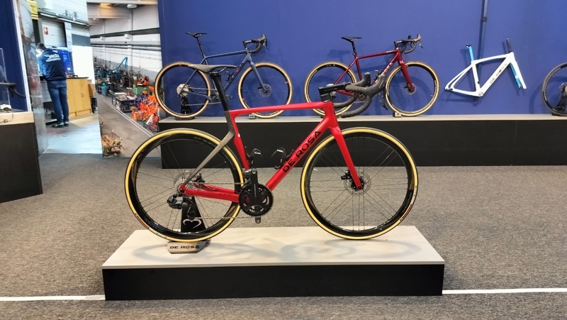 De Rosa SETTANTA DB - ROSSO ETNA - Frameset [L] - DEMO BIKE