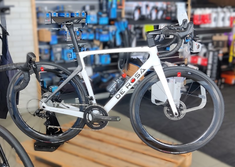 De Rosa SETTANTA DB - White GLOSS - Frameset [M/L]