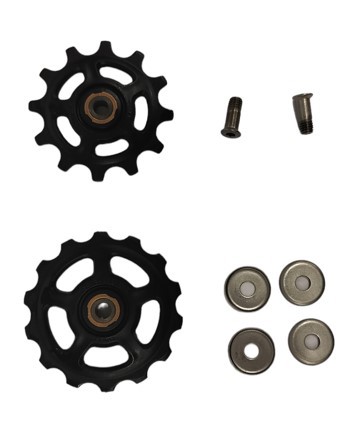 Campagnolo set of 13s Ekar GT derailleur pulleys (6,7 mm) + screws