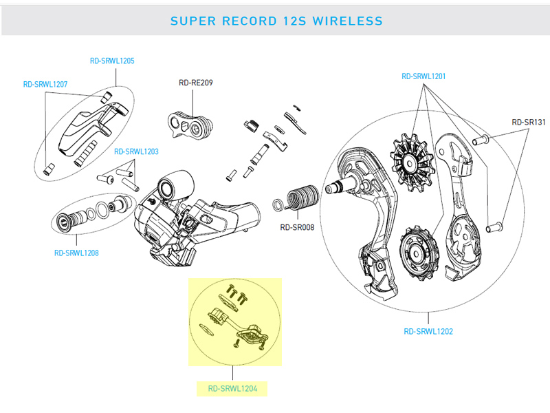 Campagnolo electrical cable kit_rear derailleur