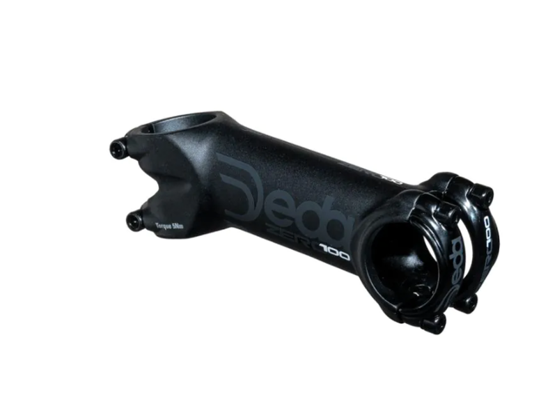 Deda Elementi ZERO100 TEAM stem/attacco 130 mm Black on Black (BOB), Alloy