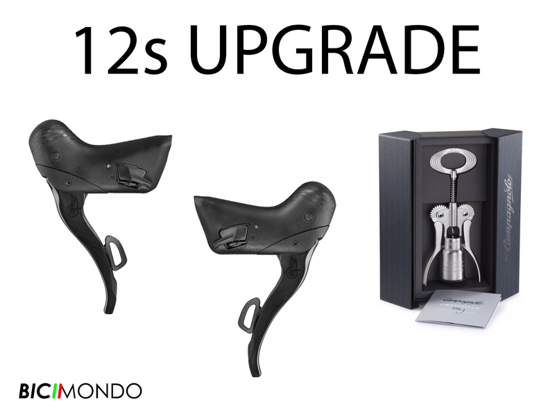 Campagnolo NEW - WRL ErgoPower SET - ThumbShifter  - 12s UPGRADE + BIG CORKSCREW