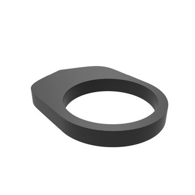 ALANERA & SUPERBOX SPACER for Topcap, 5mm, nylon, black