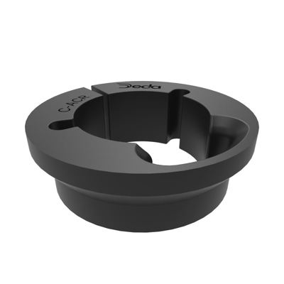 ALANERA RS compression ring, 36°x45°, PA66 Nylon, Black