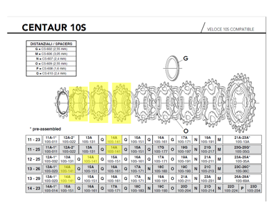 Campagnolo Z 14A sprocket