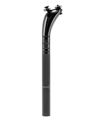 Deda Elementi RS SEATPOST, carbon, Ø27.2 x 400 mm, setback 25mm, POB finis