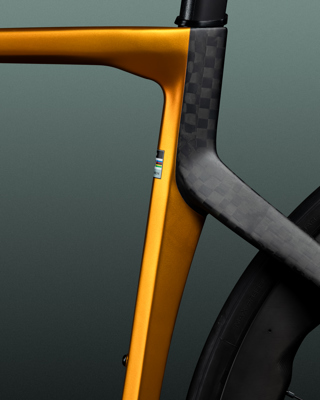De Rosa SETTANTA DB - Gold MATT - Frameset