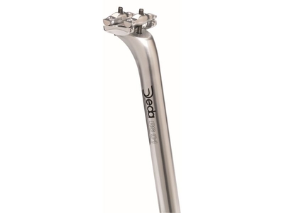RS01 seatpost, 27.2, SILVER POLISH AL 6061, 350 mm lenght,