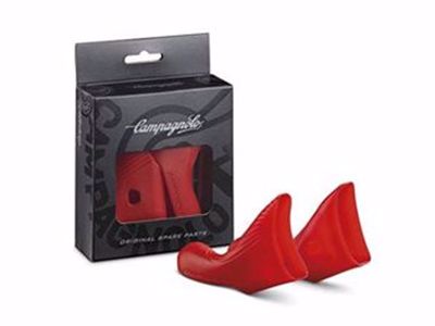 EC-AT500R -  right + left EP PS rubber hoods - red