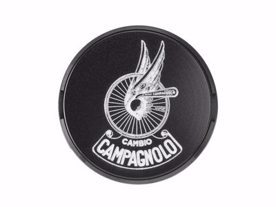 Campagnolo Stem Cap black - WINGED WHEEL