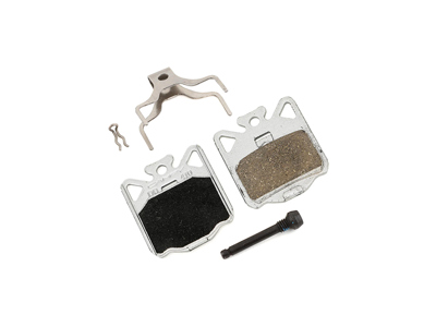Brake Pads - alu support (2 pcs), pin kit/spring  - 2024 versie - 20% light