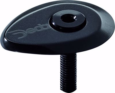 SUPERZERO TOPCAP, for 1 1/8" headset, BLACK, M6x35mm screw