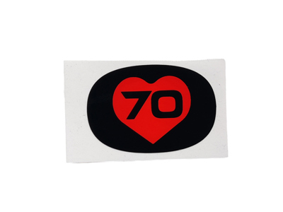 LOGO 70 - STICKER HEAD TUBE - HART - De Rosa