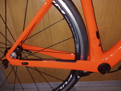 De Rosa KING XS ORANGE - XS 45 - Frameset + DM brakes - EX DEMO