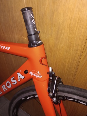 De Rosa KING XS ORANGE - XS 45 - Frameset + DM brakes - EX DEMO