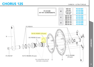 Campagnolo OC-RE001 - safety spring - LOS