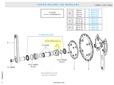 Campagnolo OC-RE001 - safety spring - LOS