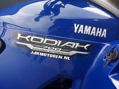 VERKOCHT ......Yamaha Kodiak 700 EPS blauw 2017  slechts 85 km