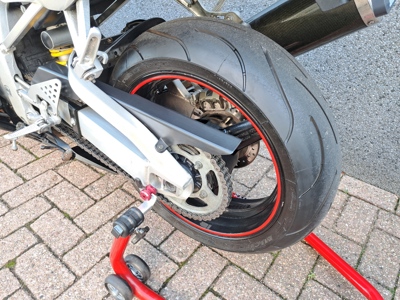 Yamaha R6 rood-wit