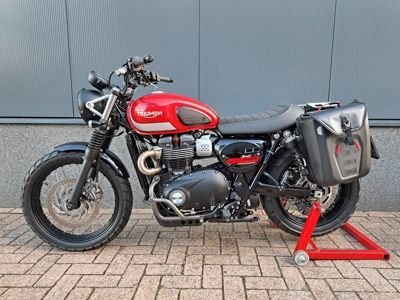 VERKOCHT .....Triumph Street Scrambler 900