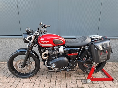 VERKOCHT .....Triumph Street Scrambler 900