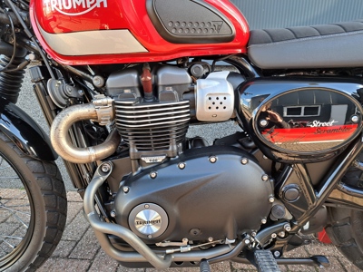 VERKOCHT .....Triumph Street Scrambler 900