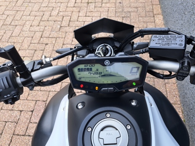 Yamaha MT-07 Wit ABS  (a2 geschikt)