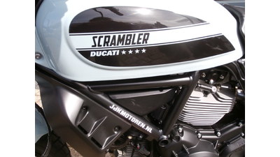 VERKOCHT ....Ducati Scrambler Sixty 2 Ocean Grey 2016 (A2 rijbewijs)