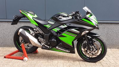 Kawasaki Ninja 300 groen 2017 (A2 rijbewijs)