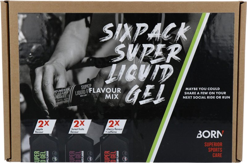 Born sixpack super liquid gels