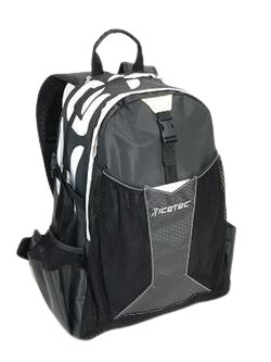 Icetec skating / rollerblading backpack waterproof 3.0 black