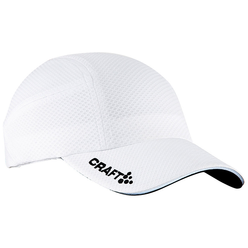 Craft running cap white