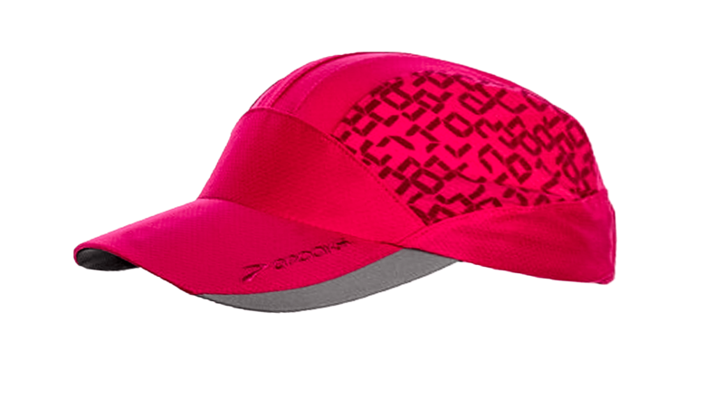 Brooks Women's Mesh run hat [fuchsia/digiprint]