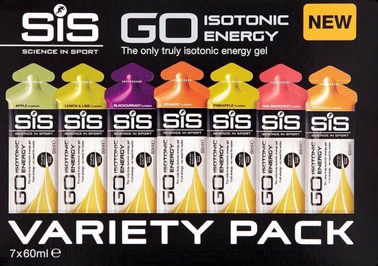 Sis Go Isotonic Energy gel  7 variety pack