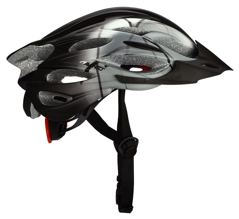 Avento Fiets Helm Zwart/Grijs
