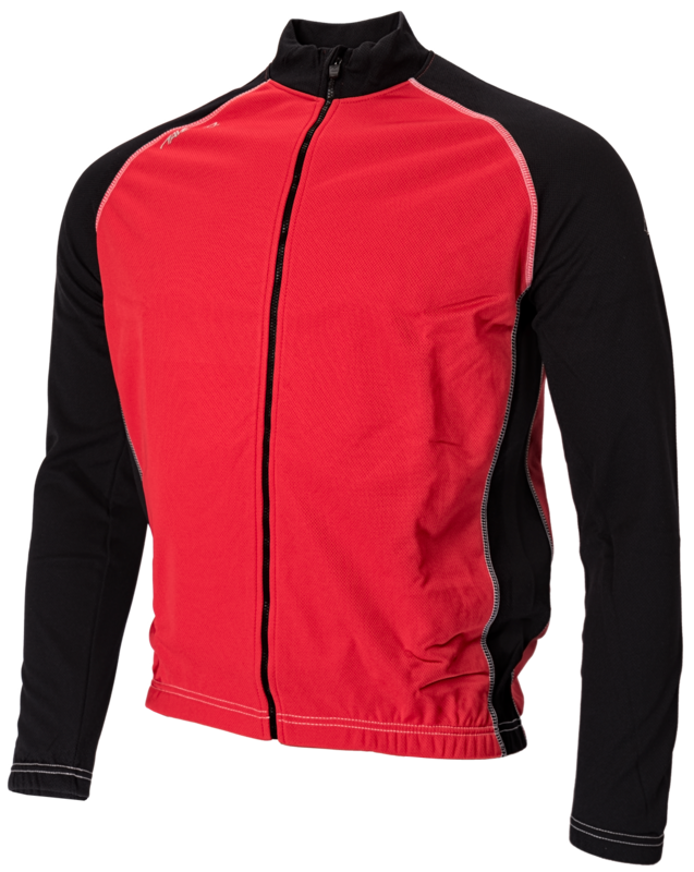 Avento sportsjacket windbreaker black/red