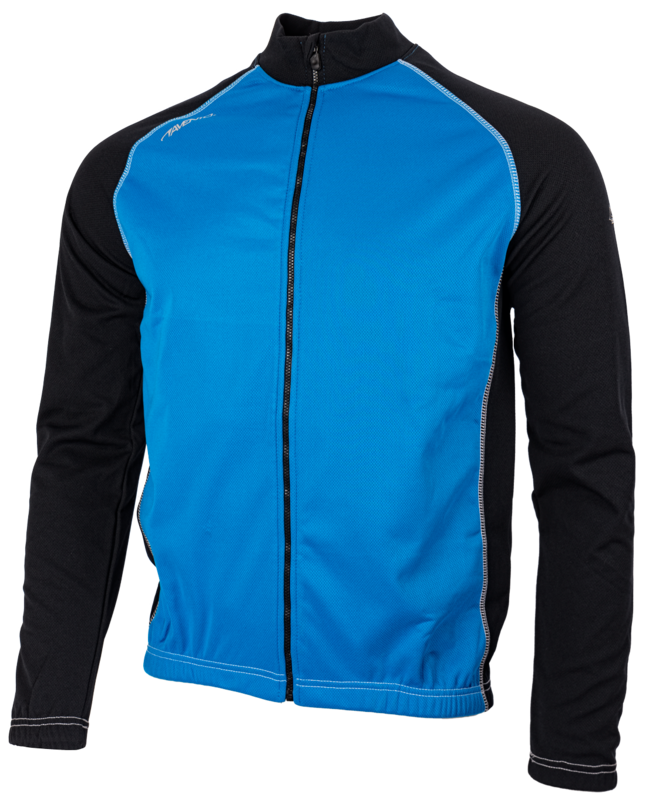 Avento sportsjacket windbreaker black/blue