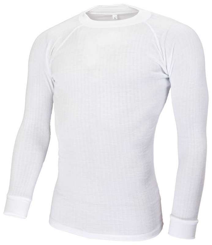 Thermoshirt Heren Wit (lange mouw) bestellen bij Koole Sport