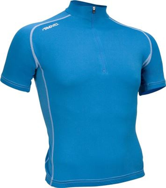 Avento cycling jersey short sleeve blue